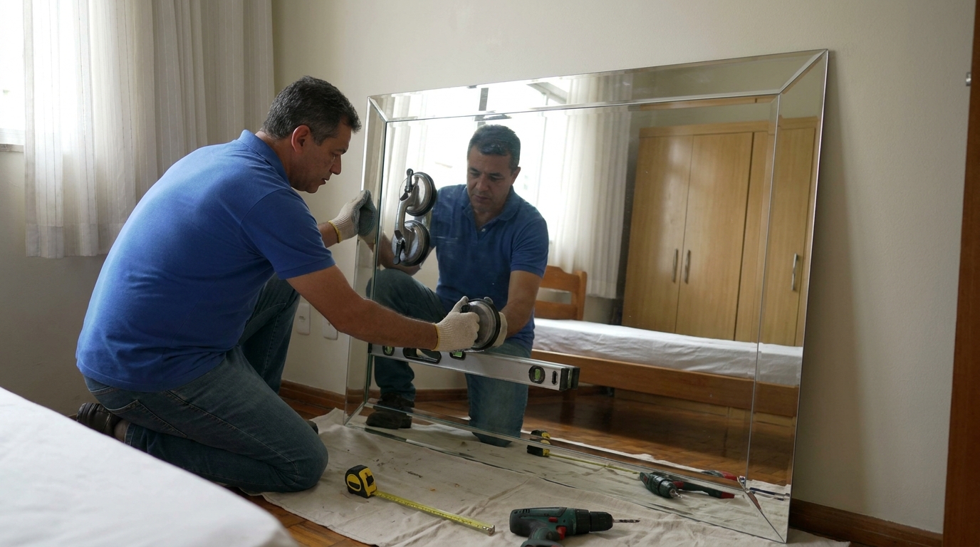 Espelhos para Ambientes Comerciais no Buritis, Boa Vista‑RR