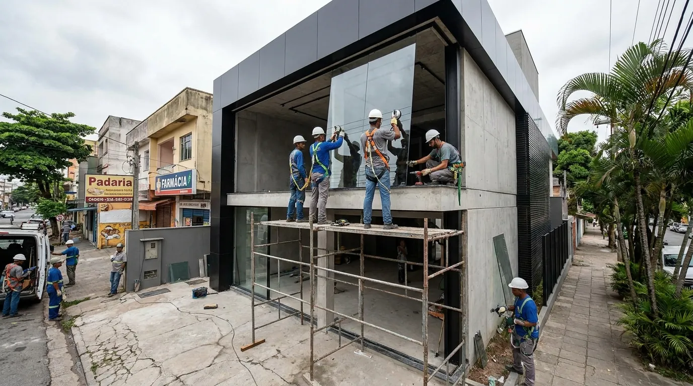 Fachadas para Lojas e Empresas em Boa Vista‑RR