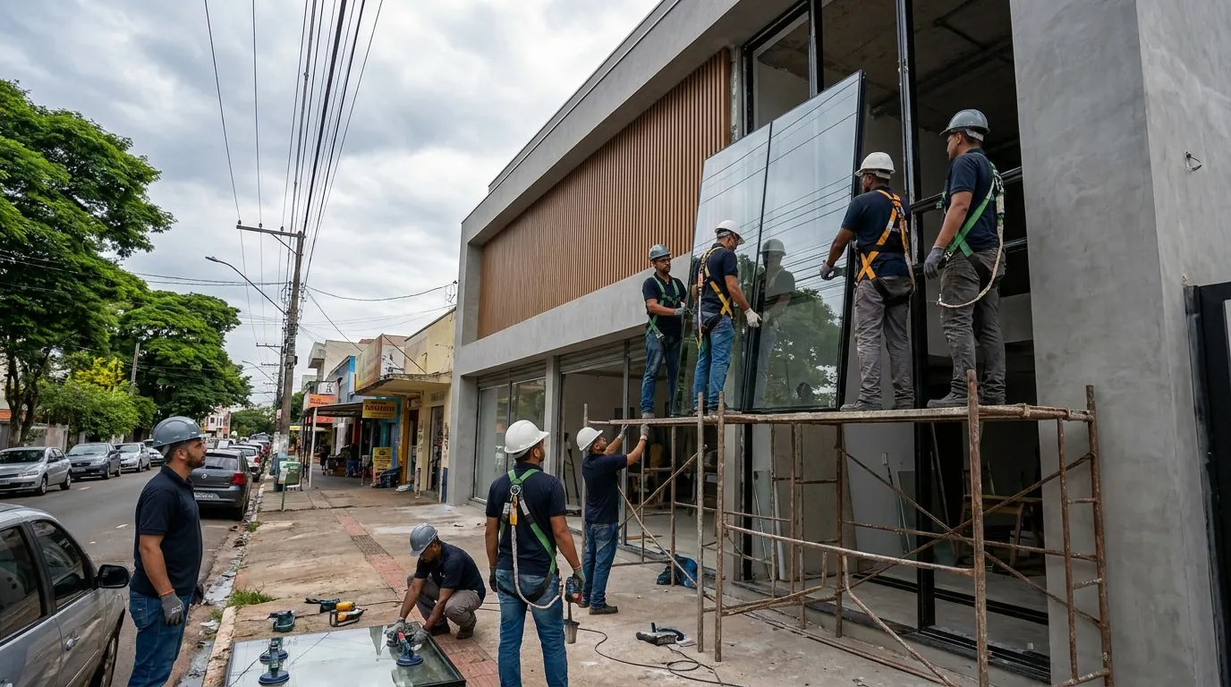 Fachada de Vidro no Centro, Boa Vista‑RR