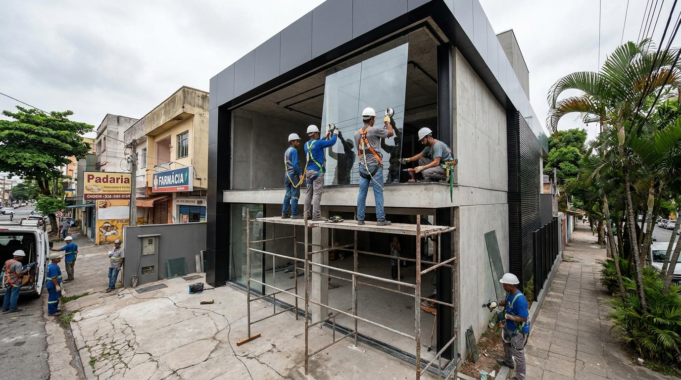 Fachadas para Lojas e Empresas em Boa Vista‑RR
