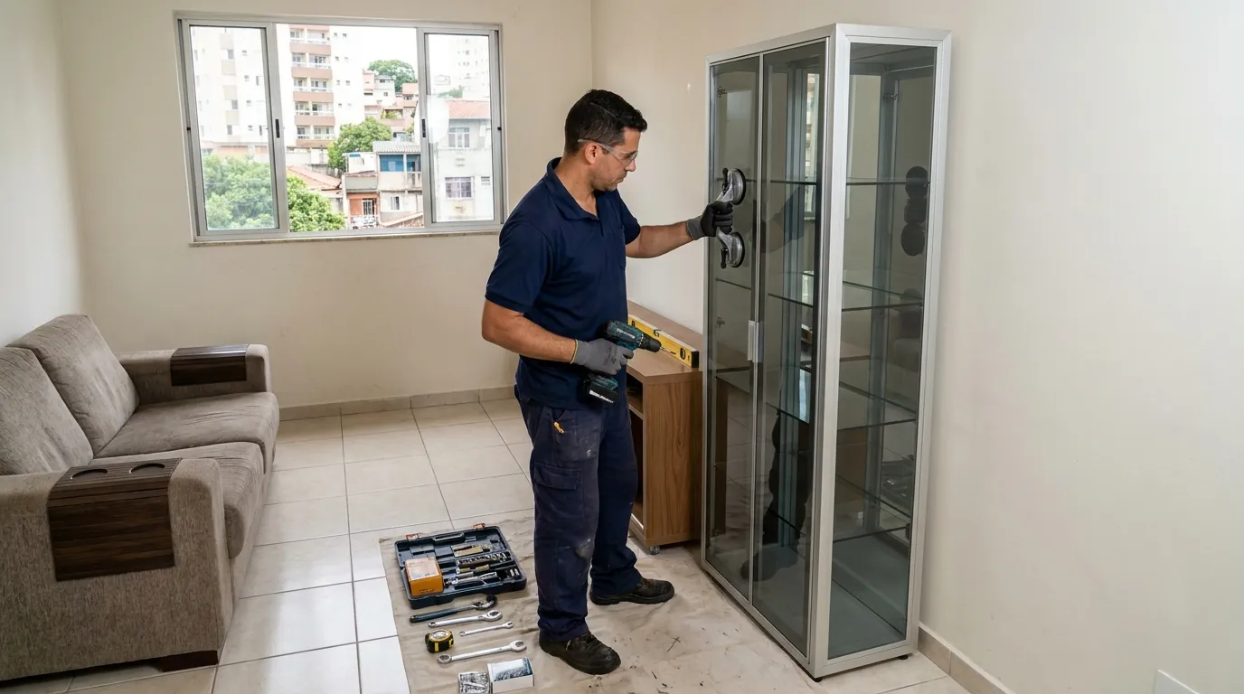 Móveis planejados em vidro em Boa Vista