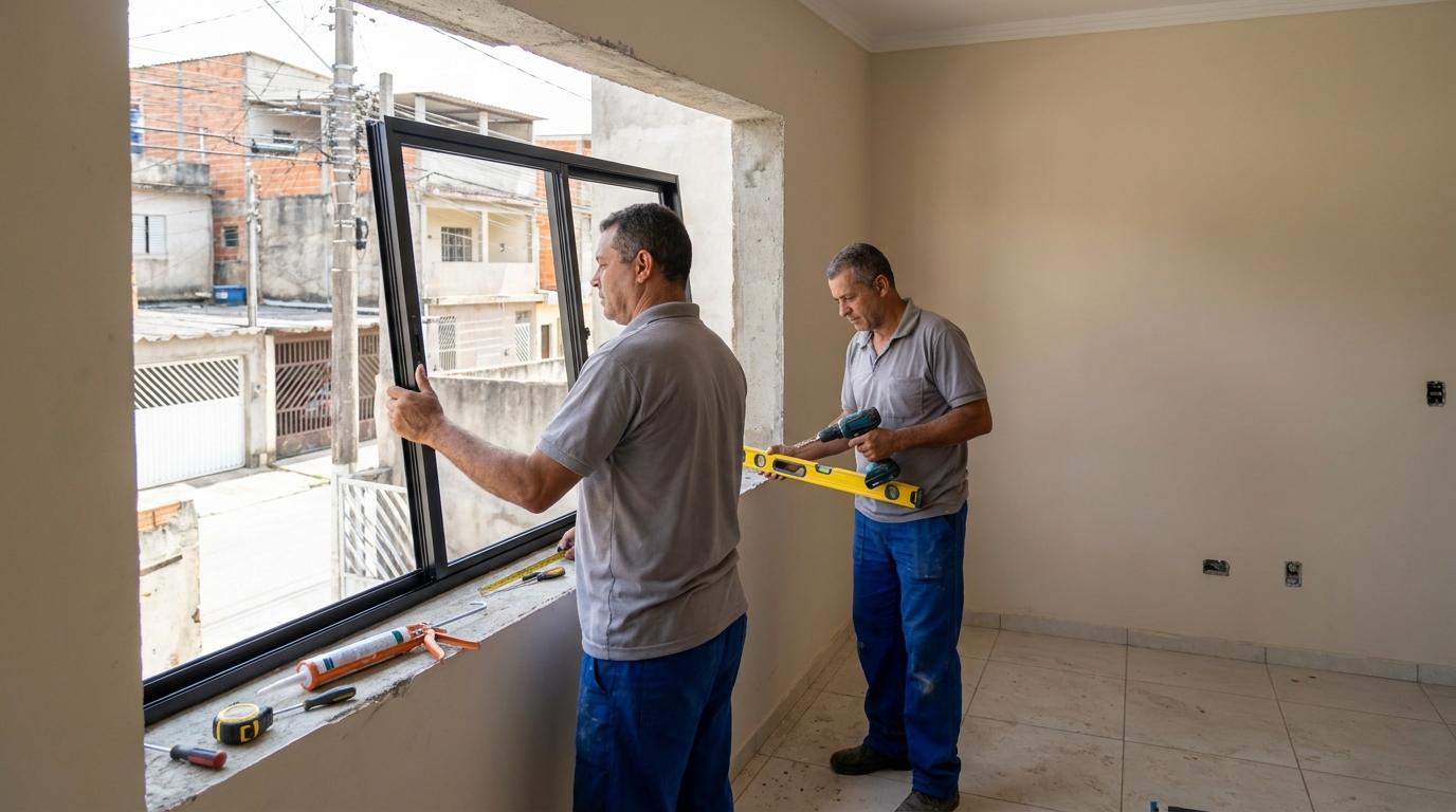 Esquadrias de Alumínio no Centenário, Boa Vista‑RR